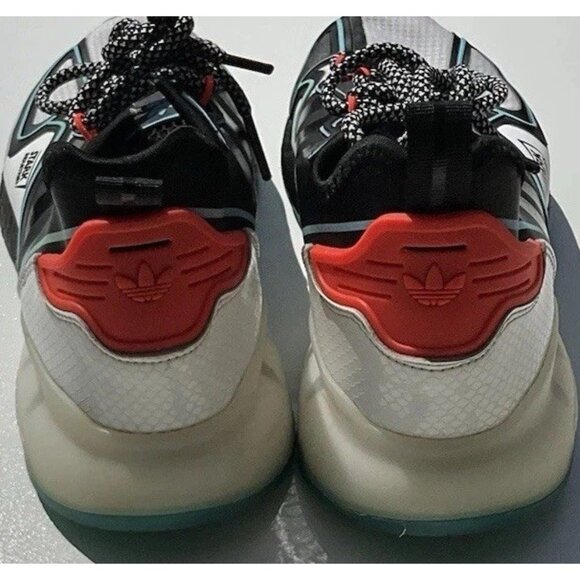 Adidas x Marvel ZX 2K Boost Stark Industries Men’s Size 6.5 White Disney RARE - Picture 7 of 15